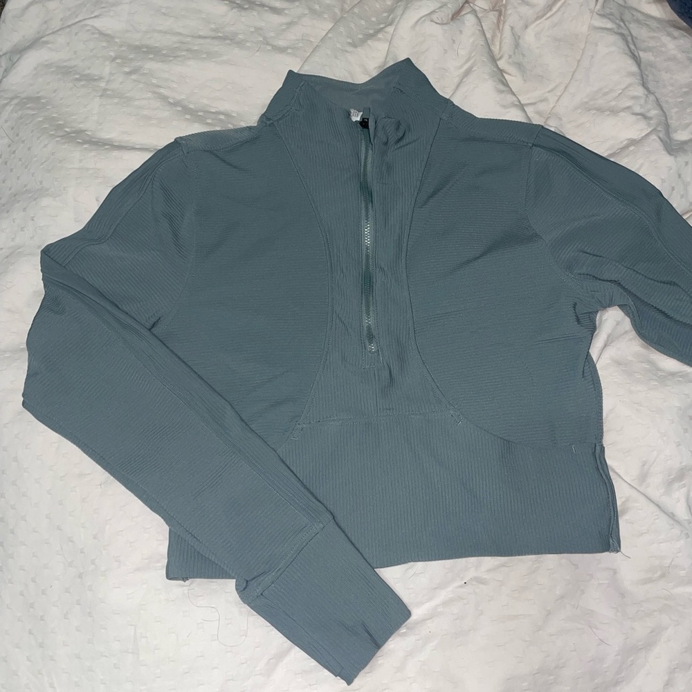 Cropped Athletic Jacket